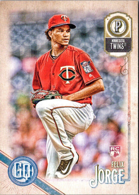 2018 Topps Gypsy Queen Felix Jorge #104 Rookie