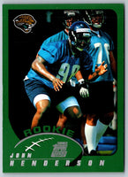 2002 Topps John Henderson #346 Rookie