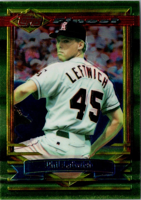 1994 Finest Phil Leftwich #391 Rookie