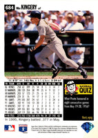 1996 Collector's Choice Silver Signature Mike Kingery #684