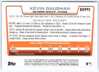 2012 Bowman Kevin Gausman #BDPP2