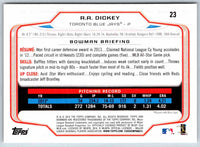 2014 Bowman R.A. Dickey #23