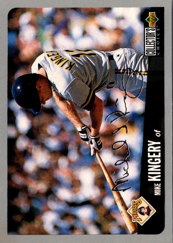 1996 Collector's Choice Silver Signature Mike Kingery #684