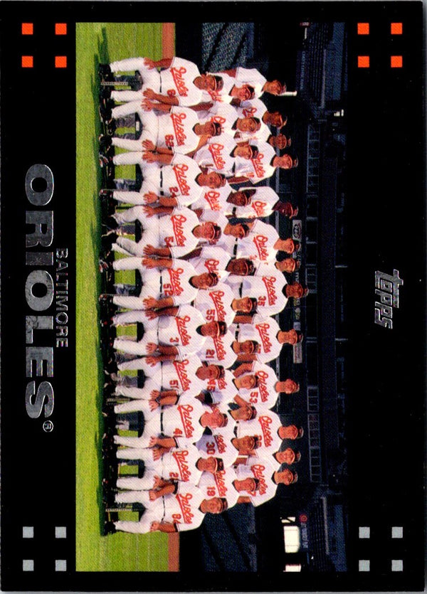 2007 Topps Baltimore Orioles #231