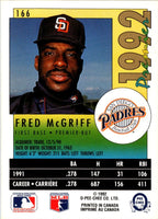 1992 O-Pee-Chee Premier Fred McGriff #166