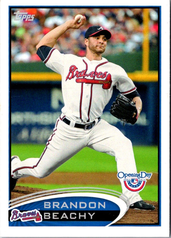 2012 Topps Opening Day Brandon Beachy #81