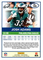 2019 Score Josh Adams #185