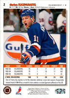 1995 Collector's Choice Player's Club Darius Kasparaitis #2
