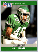 1990 Pro Set Izel Jenkins #612 Rookie