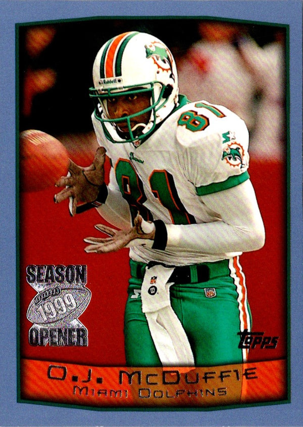 1999 Topps Season Opener O.J. McDuffie #90