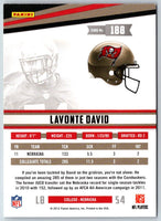 2012 Panini Rookies & Stars Lavonte David #188 Rookie