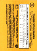 1987 Leaf Will Fraser