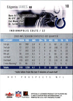 2004 Fleer Hot Prospects Edgerrin James #10