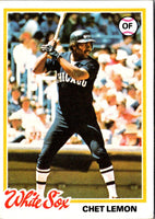 1978 Topps Chet Lemon #127