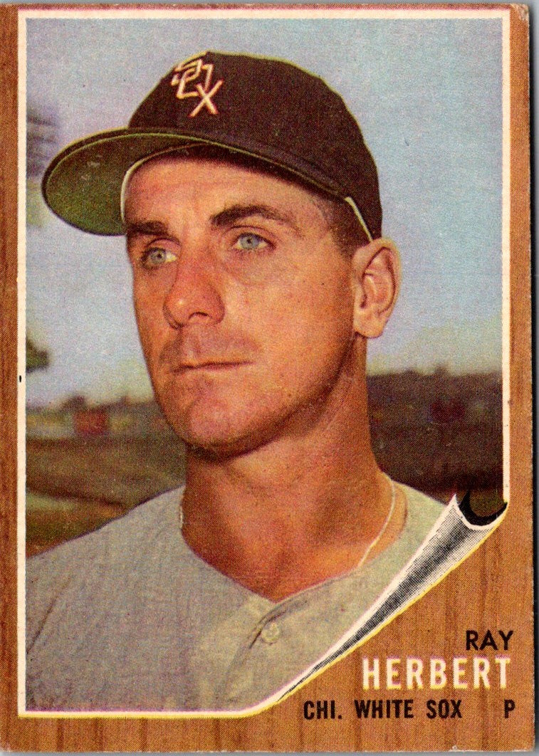 1962 Topps Ray Herbert