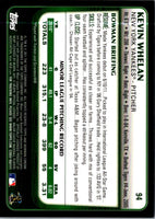 2011 Bowman Draft Picks & Prospects Chrome Kevin Whelan #94