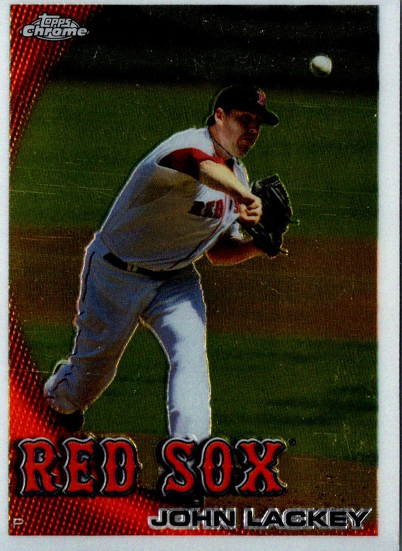 2010 Topps Chrome John Lackey #19