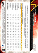 2016 Topps Opening Day Gerrit Cole