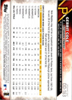 2016 Topps Opening Day Gerrit Cole #OD-163