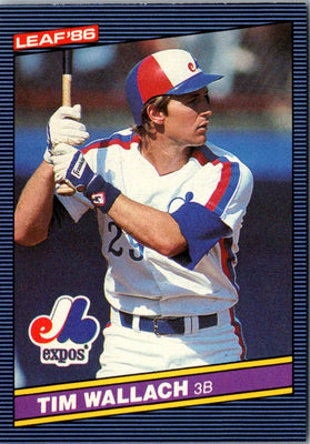 1986 Leaf Tim Wallach #97