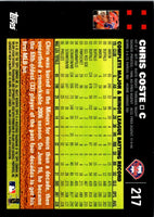 2007 Topps Chris Coste #217
