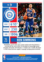 2019 Panini Contenders Ben Simmons #9