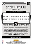 2018 Donruss Spencer Dinwiddie