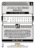2018 Donruss Spencer Dinwiddie #106