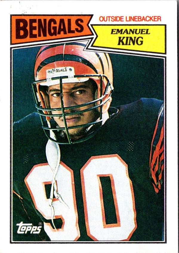 1987 Topps Emanuel King #196 Rookie
