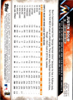 2016 Topps Opening Day Justin Bour #OD-181