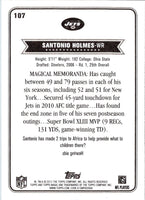 2012 Topps Magic Santonio Holmes #107