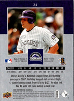 2008 Upper Deck Timeline Matt Holliday #24