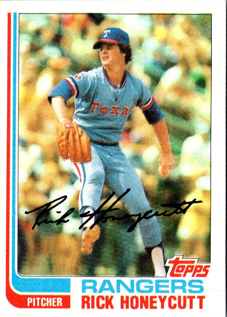 1982 Topps Rick Honeycutt