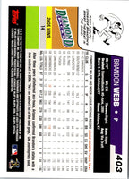 2006 Topps Brandon Webb #403