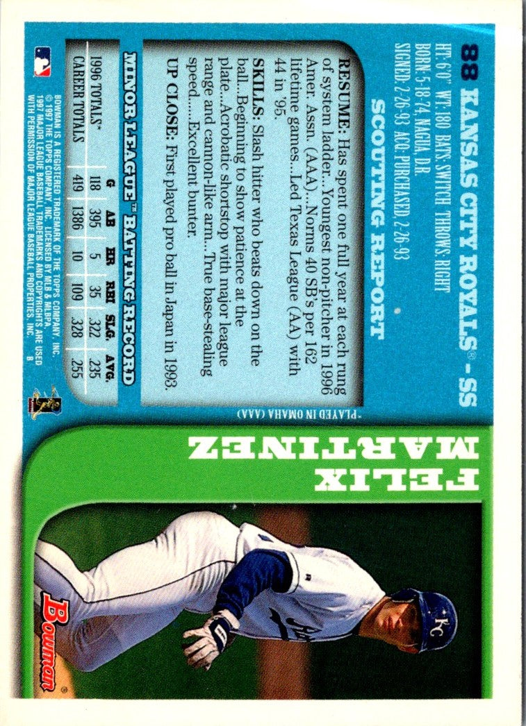 1997 Bowman Felix Martinez