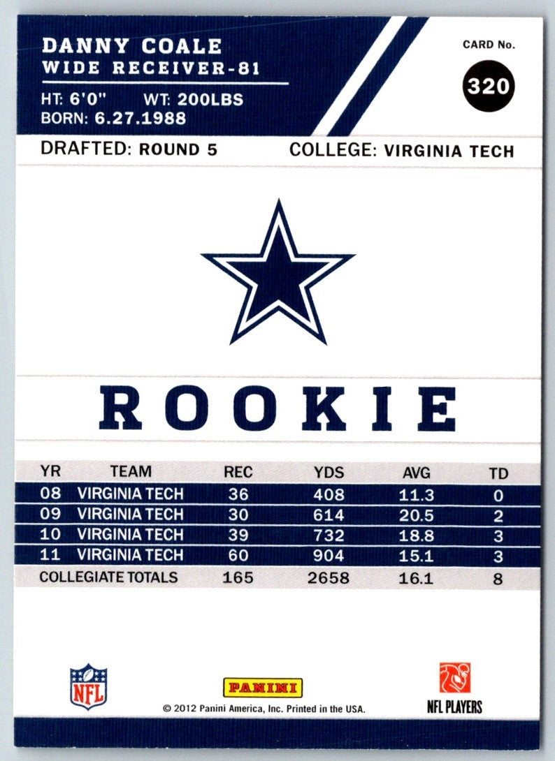 2012 Score Danny Coale