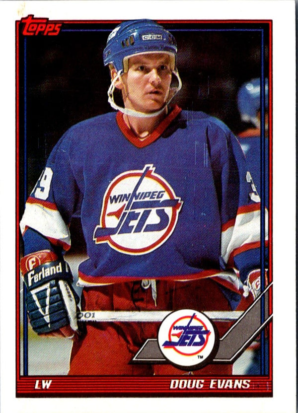 1991 Topps Doug Evans #438