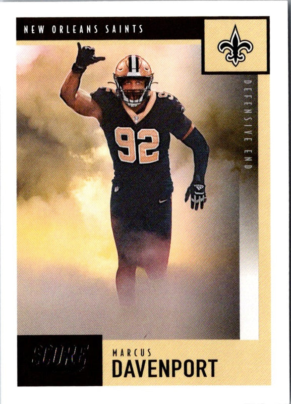 2020 Score Marcus Davenport #273