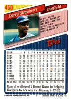 1993 Topps Darryl Strawberry #450