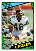 1984 Topps Herman Edwards #327