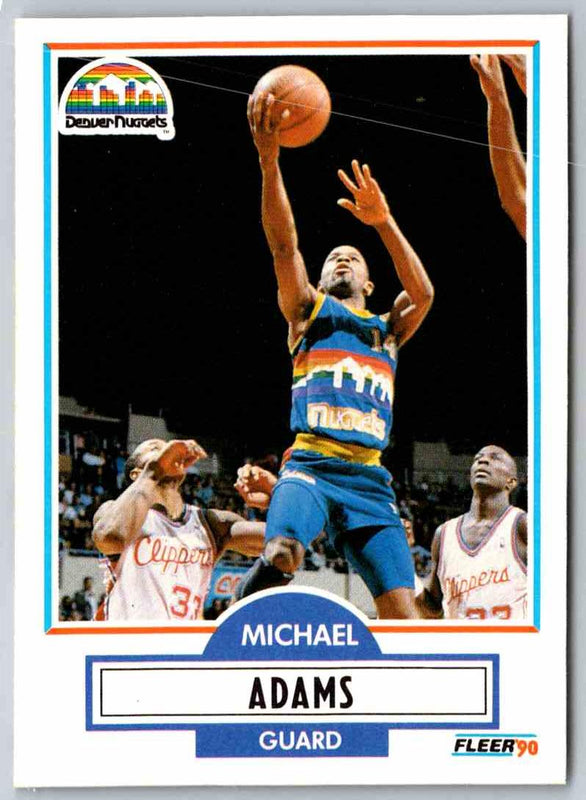 1990 Fleer Michael Adams #46