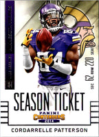 2014 Panini Contenders Cordarrelle Patterson #99