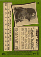 2020 Topps Heritage Kenley Jansen #36 NM-MT+