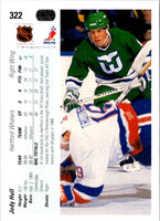 1990 Upper Deck Jody Hull #322 Rookie