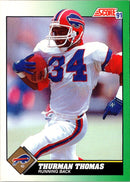 1991 Score Thurman Thomas