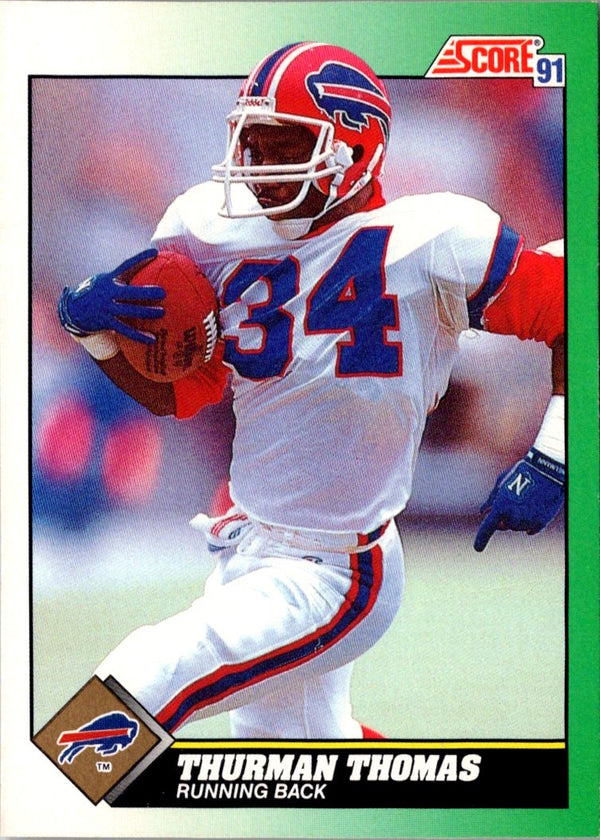 1991 Score Thurman Thomas #234