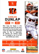 2016 Score Carlos Dunlap