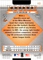 2002 Donruss Steve Bechler #177 Rookie