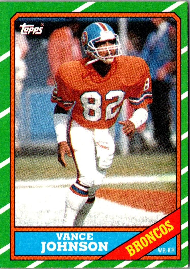 1986 Topps Vance Johnson