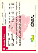 1991 Classic Draft Picks Andrew Verner